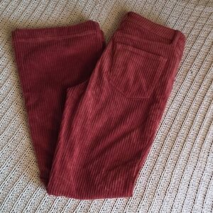 LC Lauren Conrad Hise Rise Flare Corduroy Pants Size 8